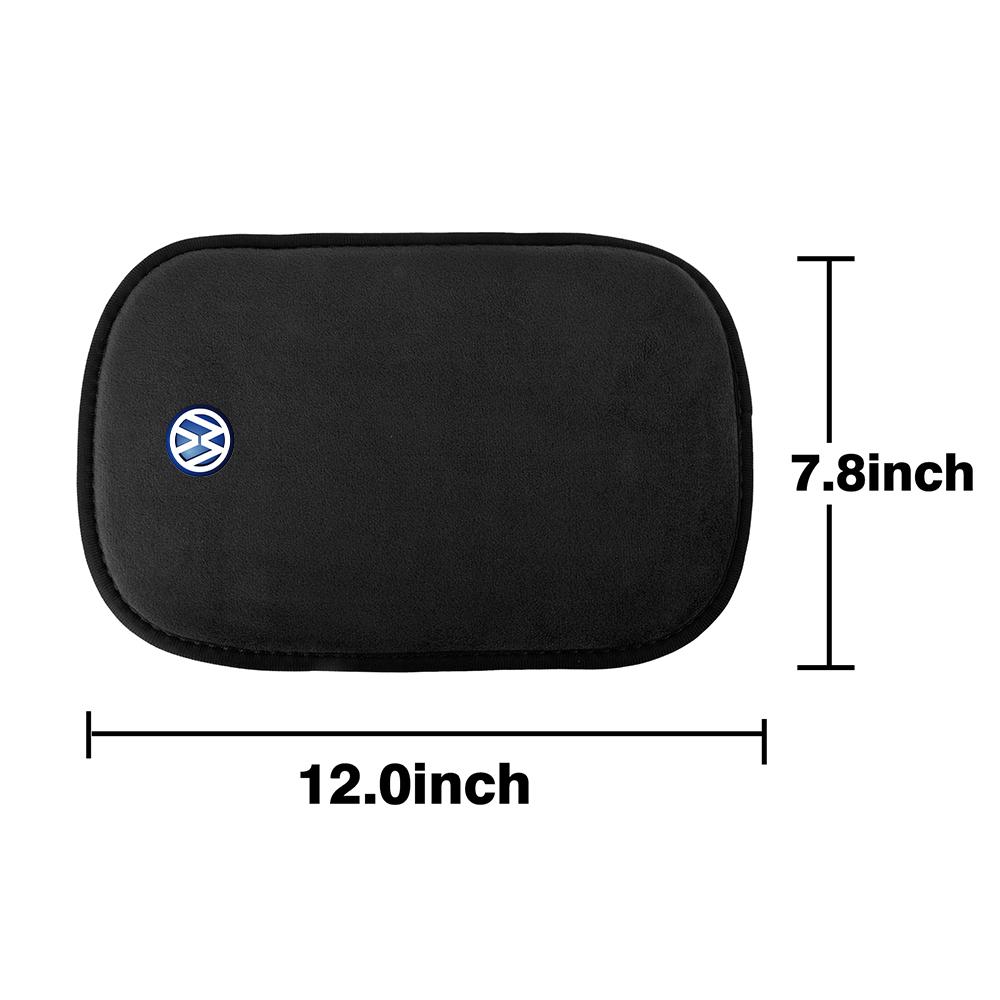 Car Center Console Armrest Pad Storage Bag Cover Accessories For Volkswagen GTI Golf Polo Passat VW CC Tiguan T-ROC Jetta TaigoKA8