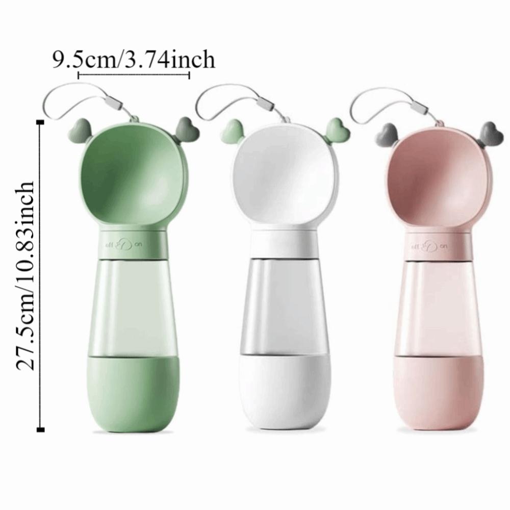 Cloud Shape Dog Water Dispenser 2 in 1 Pet Feeder Multipurpose Pet Drinking Bowl  Garden