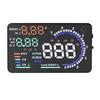 A8 5.5   OBD II Автомобильный HUD-дисплей Автомобильное лобовое стекло Отражающий экран Отображение скорости