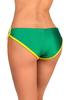 Купальник в бразильском стиле Контрастный низ бикини Размер Зеленый [Sanas] (грамм (Японский Л), (SG) глянцевый)