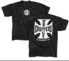West Coast Chopper 2 Sides Graphic Black T-shirt, Size S-4XL