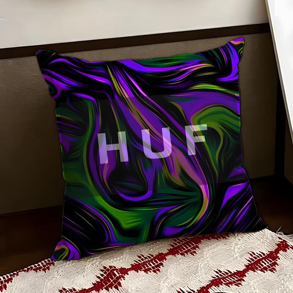Brand HHuf Fashion Cushion Cover Reversible Soft Durable Pillow Cover Home Car MultiScene Use for Daily Comfort