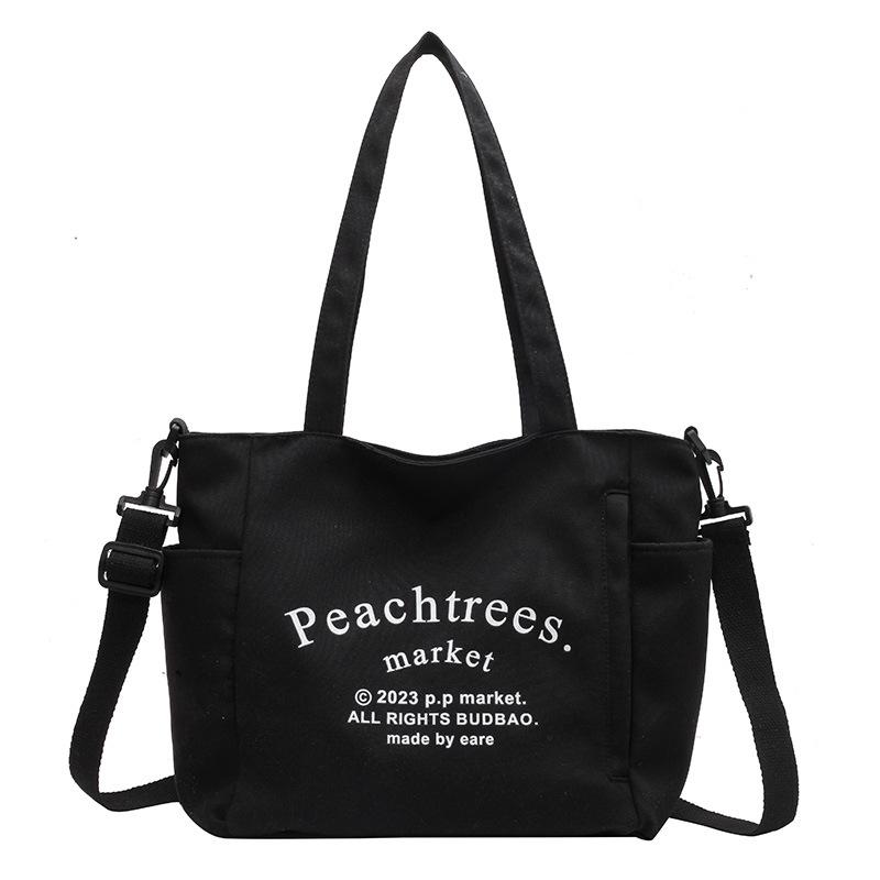 Сумка большой вместимости, женская большая сумка, портативная сумка через плечо с буквами