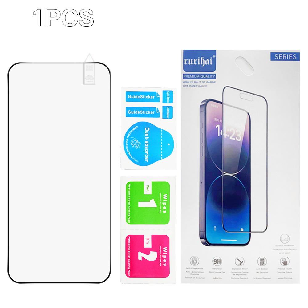 RURIHAI For Oppo Reno14 5G Screen Protector Secondary Hardening High Aluminium-Silicon Glass Film