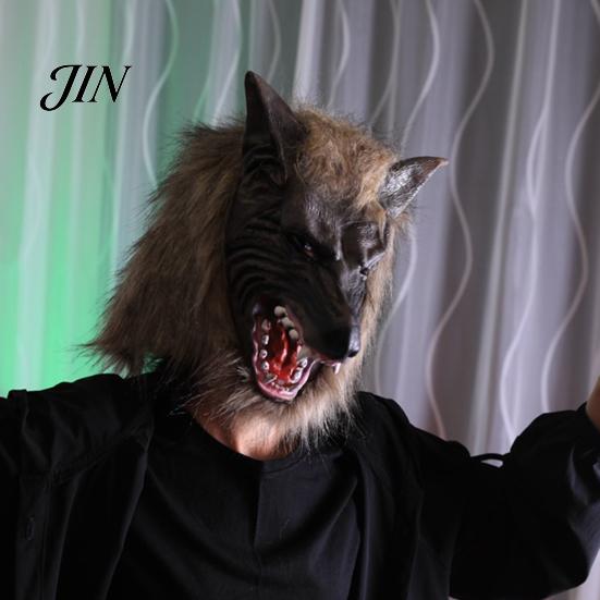 Durable Werewolf Gloves Realistic Claws Gloves, Furry Black Wolf Paw Costume Headgear, Halloween Cosplay Accessories Beast Animal Props for