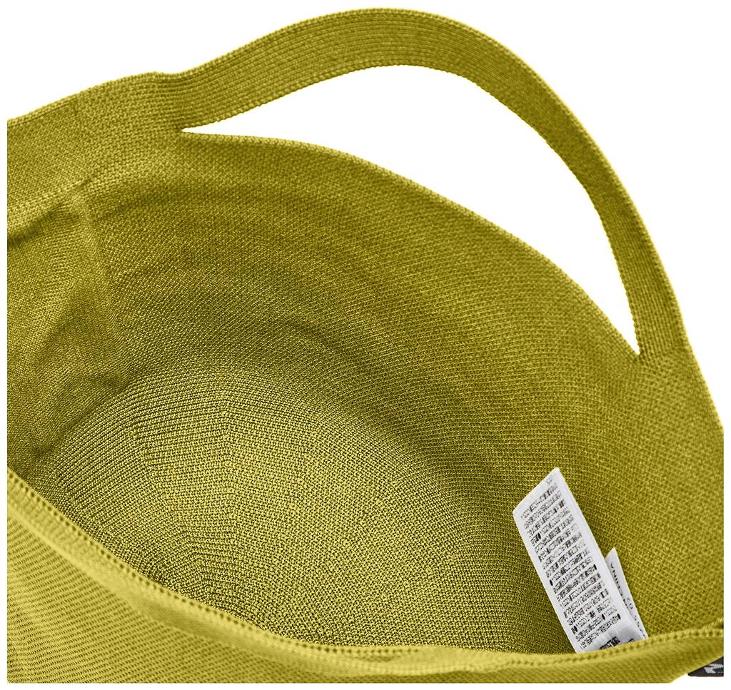 Бесплатная шапка из переработанной пряжи, вязаная корзина, сумка-тоут Baby Lou 0255 Olive [Rootote] Легкая, стоячая, форма, Po-No