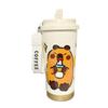Large Capacity Cartoon Thermal Cup Leakproof Capybara Coffee Mug  Students