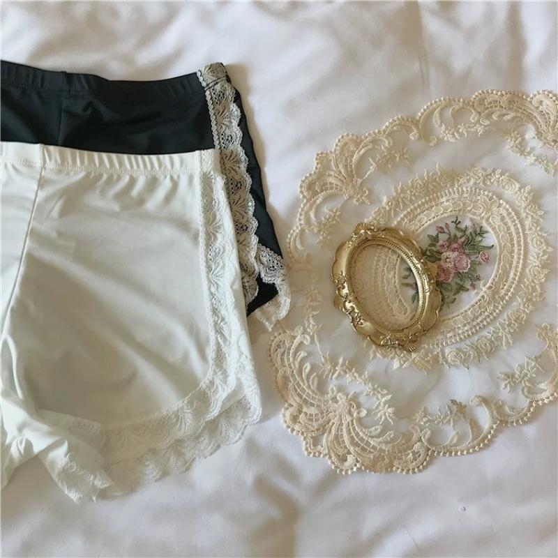 Safety Pants To Protect Women Lace Edge Can Be Worn Outside