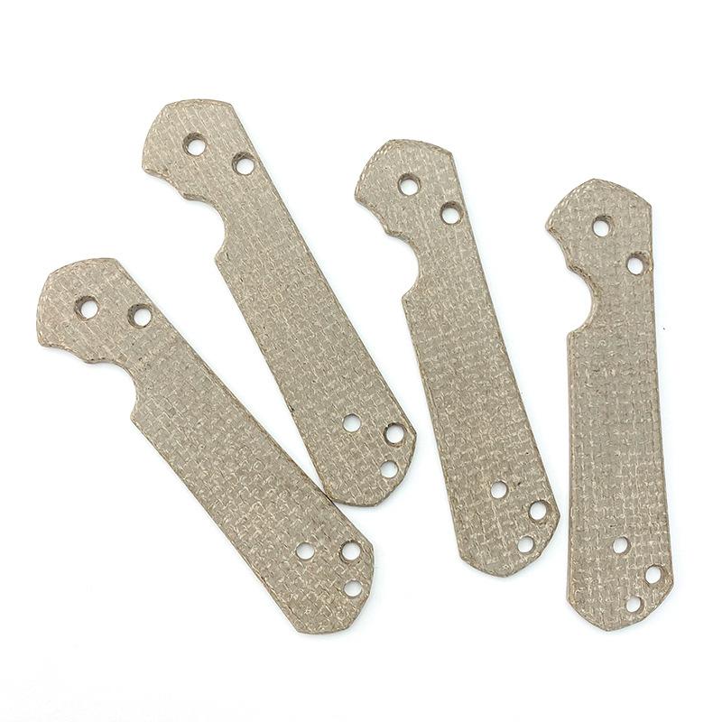 1pc Custom Micarta Material Knife Handle Grip Patch for Chris Reeve Large Sebenza 21 Folding Knife Scale Accessories Make Parts