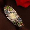 Quartz Movement Flower Watch Alloy Quartz Bracelet Wristwatch  Casual Occasion