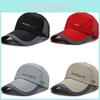Summer Casual Baseball Cap With Uv Protection And Breathable Polyester For Men