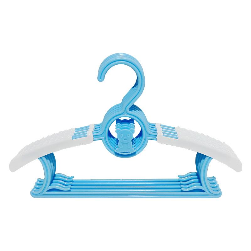 10pcs Multifunctional Children'S Hangers Infants And Young Children'S Clothes Retractable Drying Racks Household Newborn Baby Non-Slip Clothing