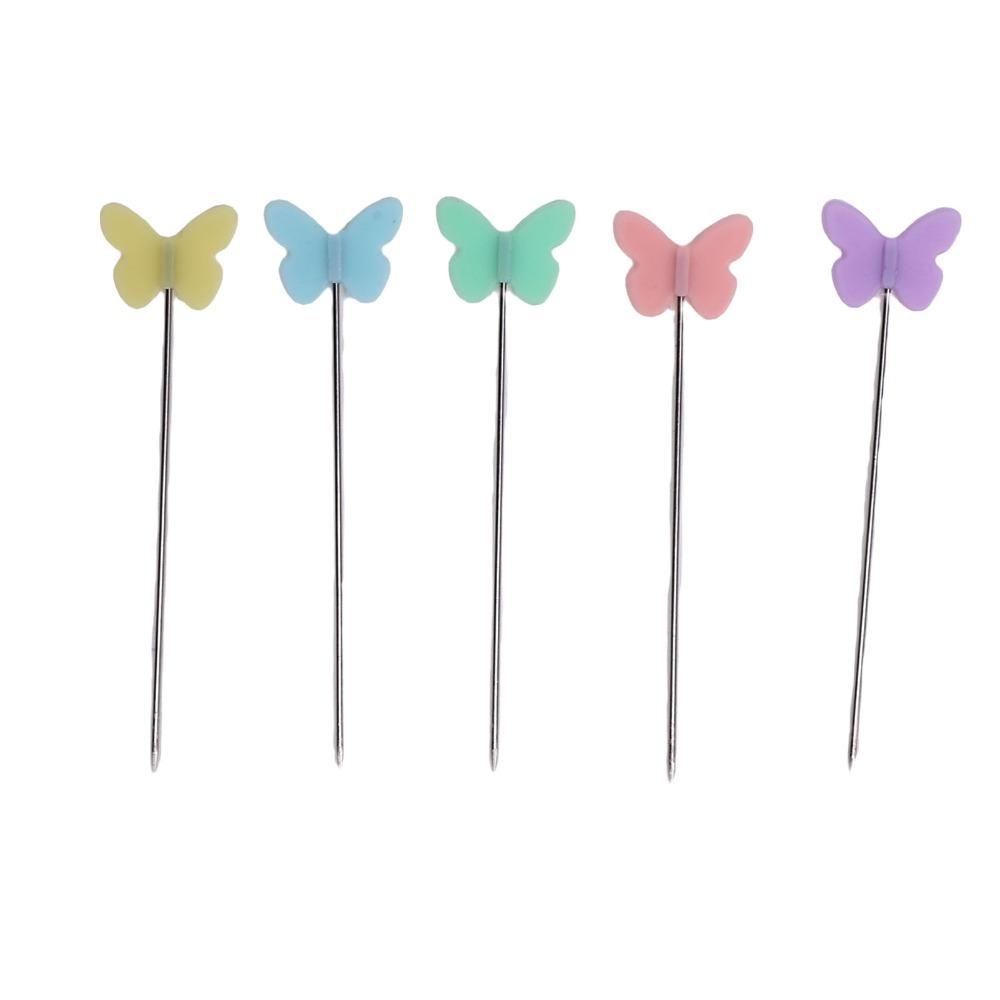 Stainless Steel Pins Floral Needle Holder Colored Pins Needle Storage Cushion For Quilting