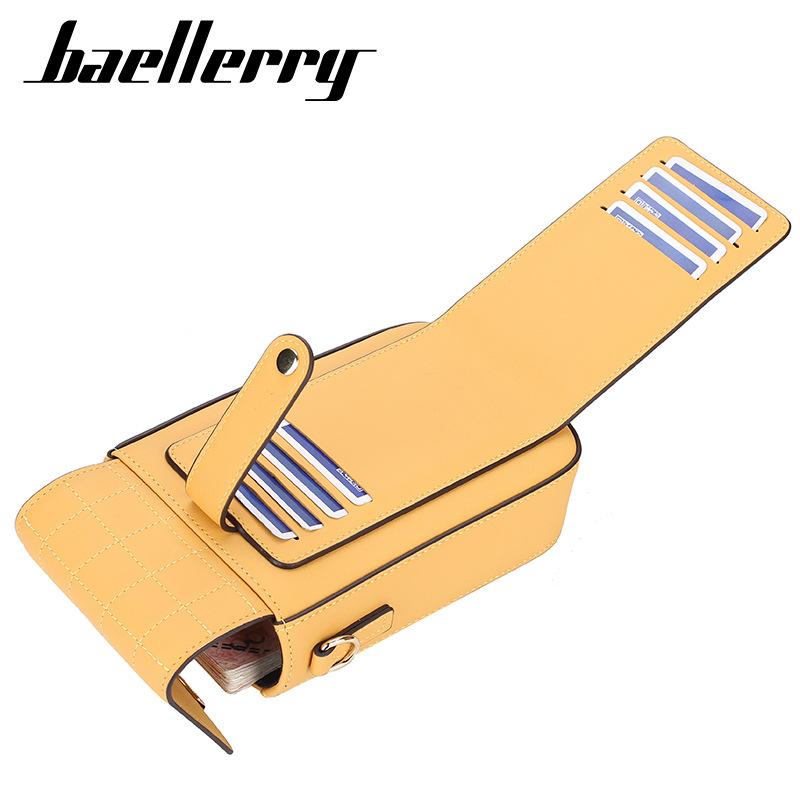 Baellerry Модные женские сумки на ремне из искусственной кожи, сумка для телефона, женские клатчи, сумка через плечо, кошелек GZW