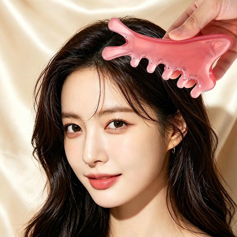 Scalp Relax Meridian Massage Comb Blood Circulation Scalp Meridian Massager Face Eye