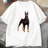 DoberUnisex Принт Унисекс Футболка Хлопок Летняя Круглый Вырез С Коротким Рукавом Топ Удобная Мягкая Футболка Повседневная Рубашка Уличная Одежда