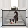 Dog Gate Pet Screen Mesh Gate Baby Puppy Indoor Safety Fence Guard with Hooks for House Stairs And Doorways