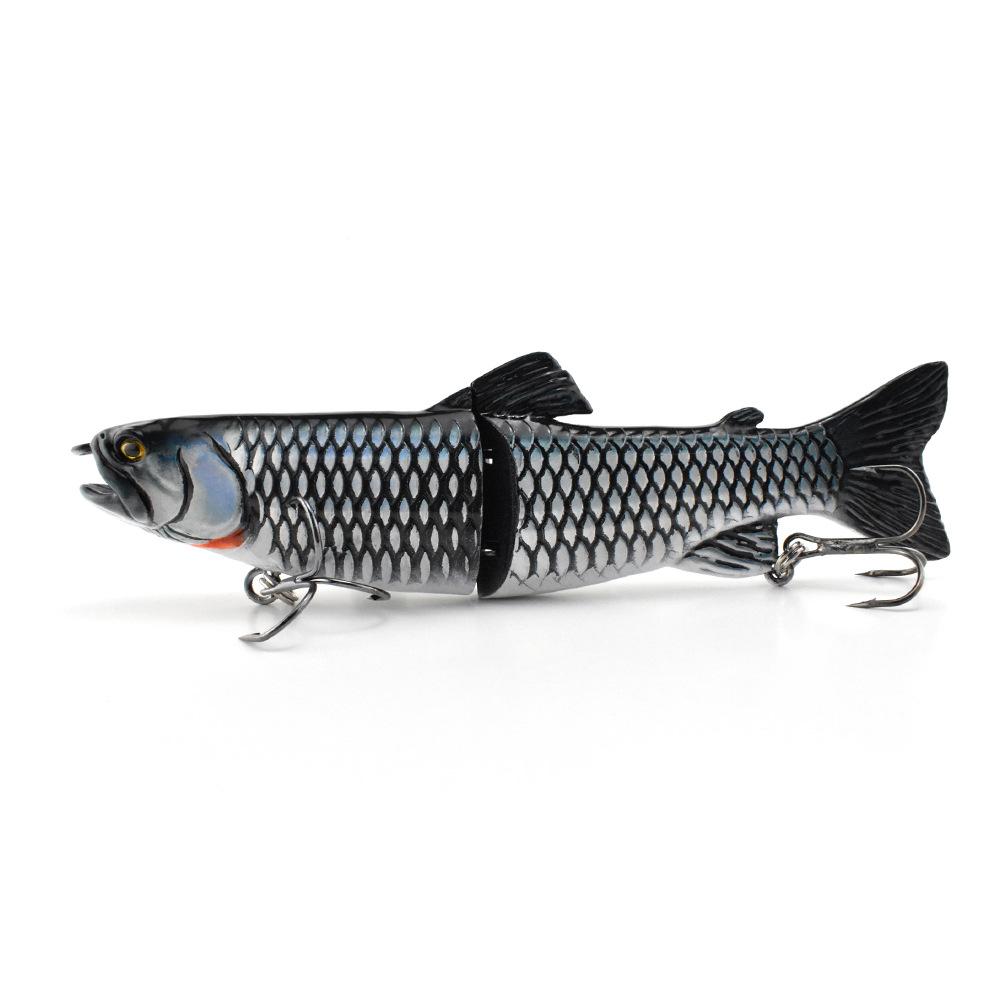Real Fish Simulation 160Mm Casting Simulation Bionic Freshwater Sea Fake Bait Two S Swimming Posture Simulation Luya Trout