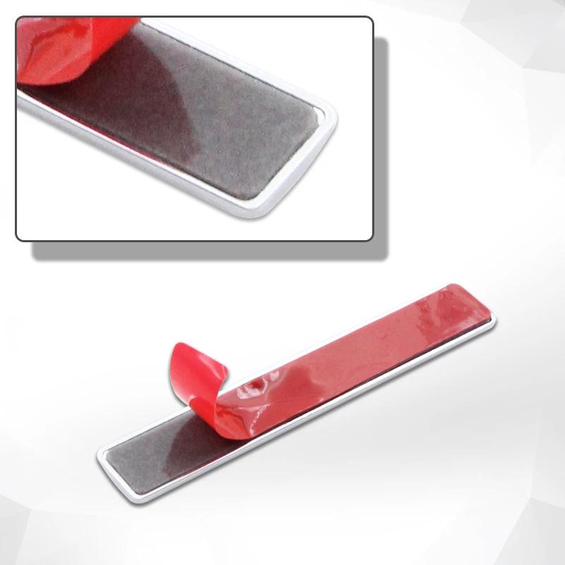 1pcs car trunk labeling car body decoration sticker For q2 b5 b6 b7 b8 A3 A4 A4L A5 A6 A6L C5 C6 RS4 RS5 Q3 Q5 Q7 TT styling