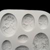 Cameo Collection Portrait Silicone Sugarcraft Mould Fondant Cake Decorating Tools