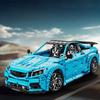 4129 деталей Синий Спортивный Автомобиль Строительные Кубики Игрушки Модель Большого Размера Автомобили Конструктор Кубики Наборы Игрушек Идеально Для Ребенка Украшение Подарки