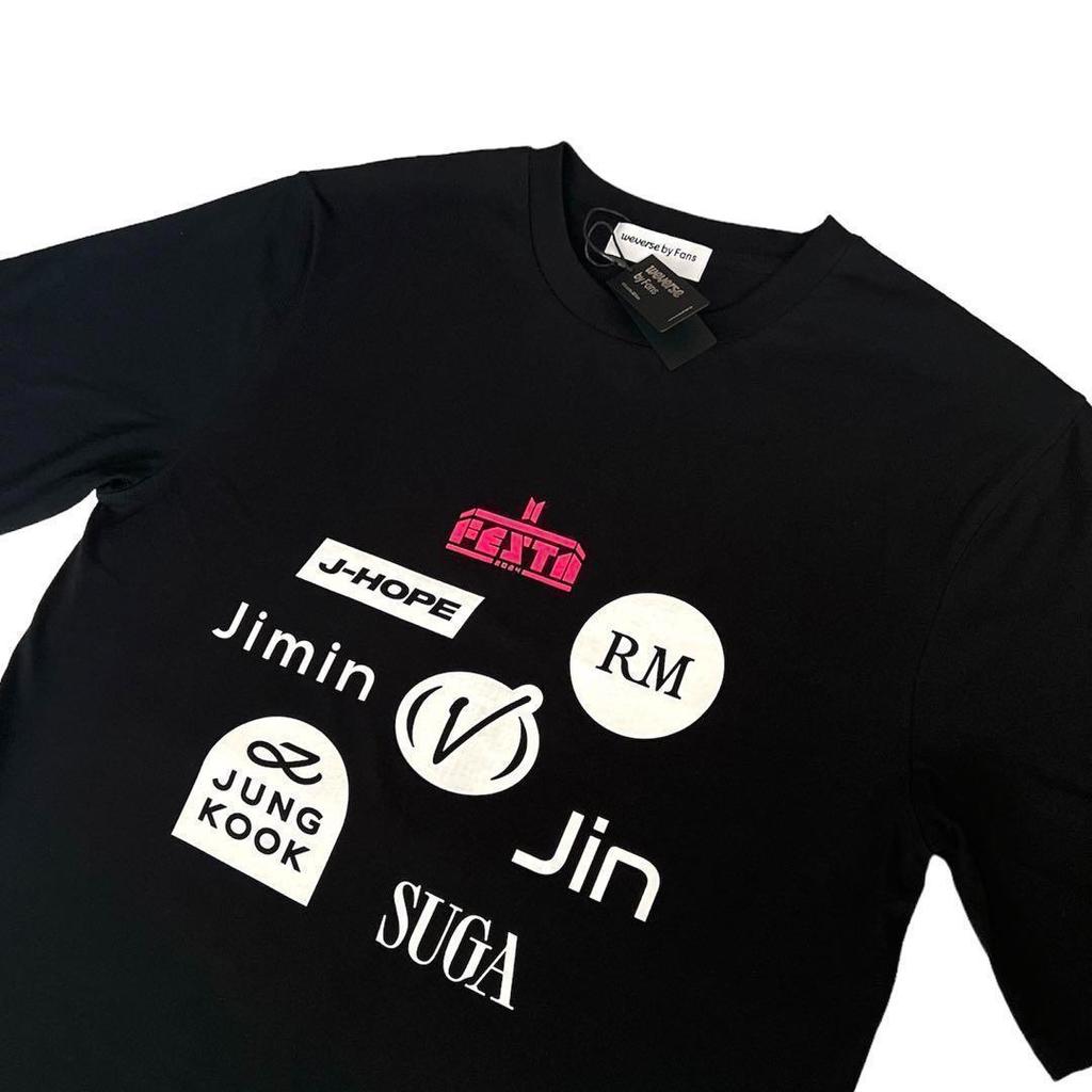 [USED] BTS FESTA 2024 Korea Exclusive Customized T-Shirt, Size Small, Not Available In Japan