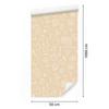 Wallpaper School Supplies Cream, Cream Background for Living Room and Bedroom 50x1000