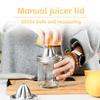 Стальная крышка для цитрусовой соковыжималки для банки Мейсона, портативные инструменты для горловины, аксессуары для сока, пресс Z0A2