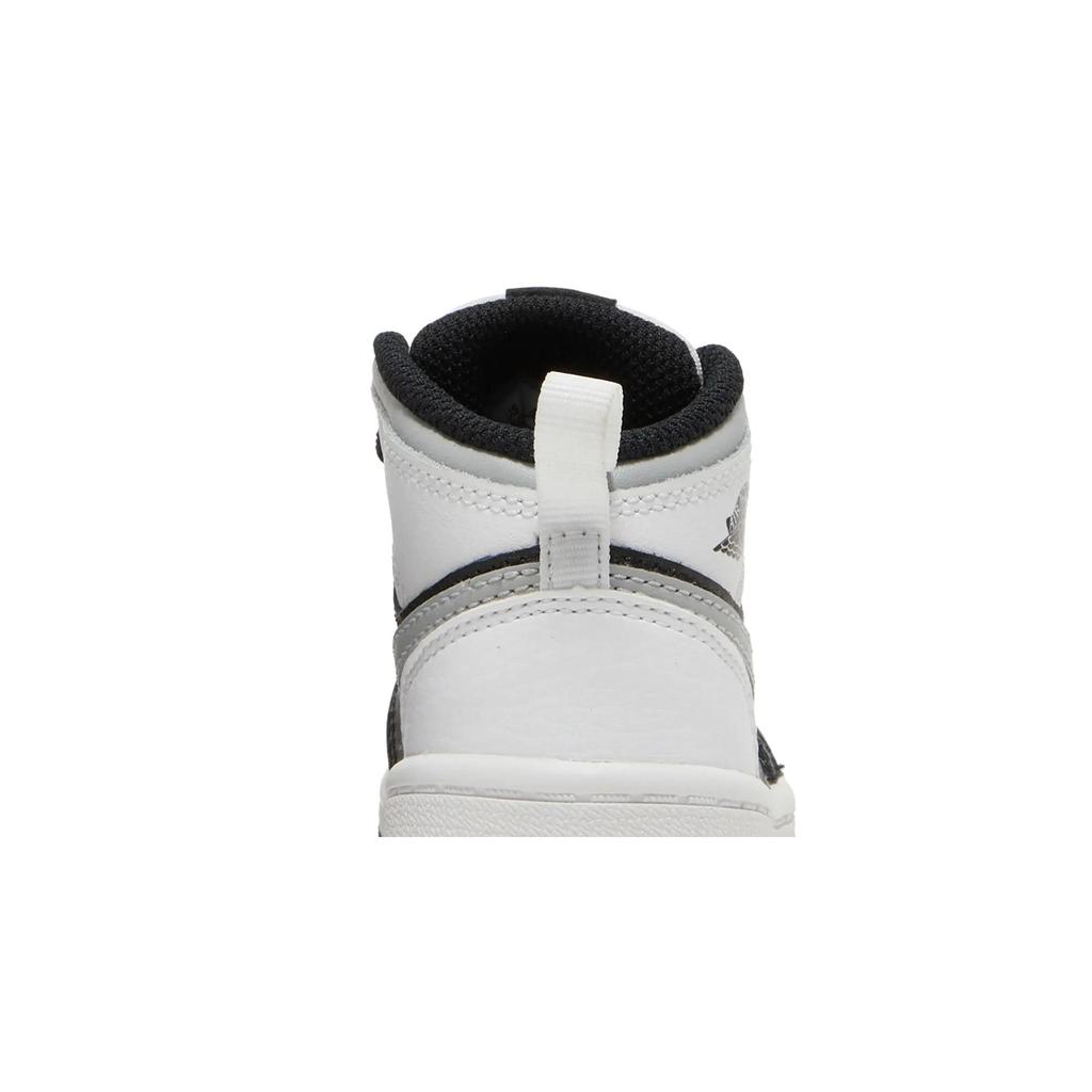 Air Jordan 1 Mid Toddler 'White Shadow' (Unisex) Black / White / Light Smoke Grey Toddler Shoes 640735 073