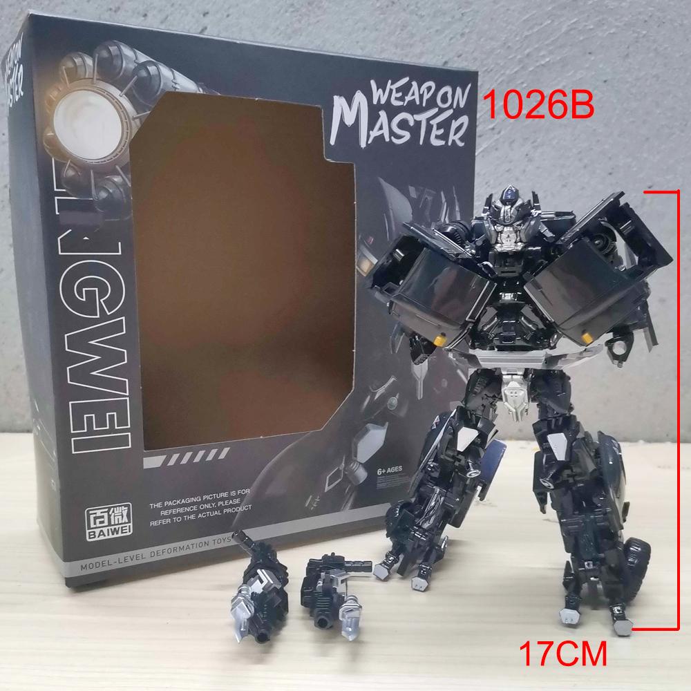 Baiwei Shockwave TW1028 Игрушки-трансформеры Sentinel Prime TW1024 Модель Ironhide TW1026 Робот Bumblebe TW1025 Фигурка TW1030