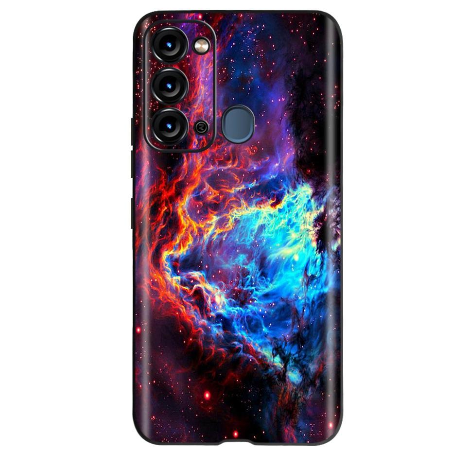 Чехол для ITEL Vision 3 Модный Чехол-Кот Подсолнух для Телефона Для Itel S17 S 17 S661W Мягкий ТПУ Черный Силиконовый Чехол Бампер Vision3