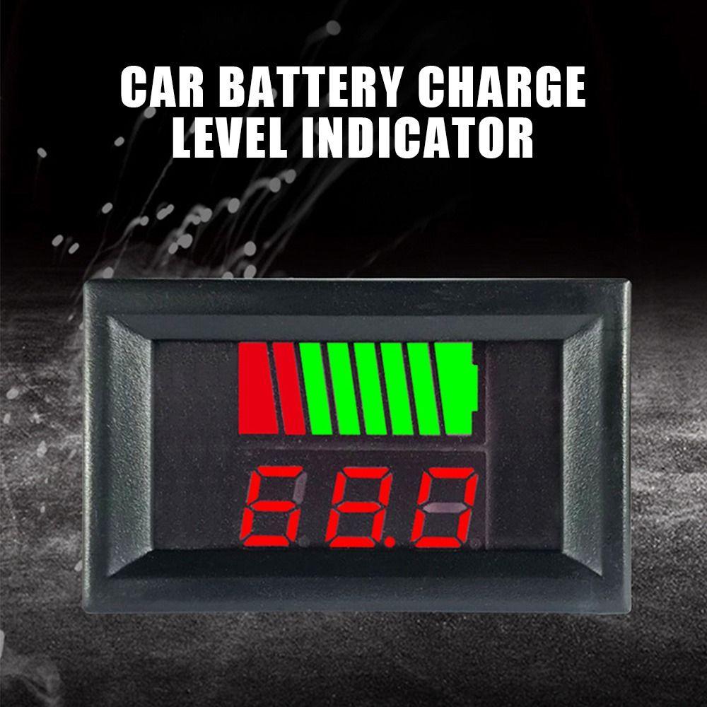 36V 48V 60V 72V Lithium Battery Capacity Meter Battery Tester Car Battery Charge Level Indicator