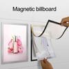 Magnetic Picture Frame Wall Mount Self-Adhesive Photo Frame A3/ A4 Size Document Holder