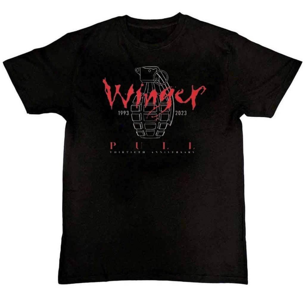 Winger Band Pull Thirtieth Anniversary Mens T-Shirt S-4XL