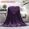 Oversized Simple Solid Color Soft Plush Blanket For Napping Sofa And Use Bedroom
