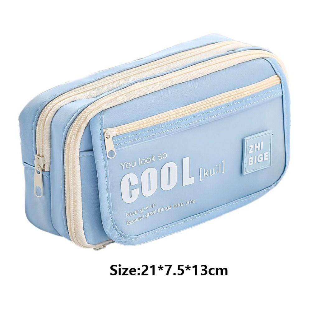 Cartoon Pen Bag Large Capacity Stationery Organizer NEW Stationery Bag