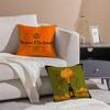Подушка-чехол Madame Clicquot Wine V-Veuve C-Clicquot, двусторонняя, плюшевая, для дивана, из органического дышащего материала, с потайной молнией