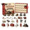 Miniature Theme Scenes 2026 Career Advent Calendar, 24-Day Countdown Box with Mini Occupation Simulation Scene Accessories Figures, Community