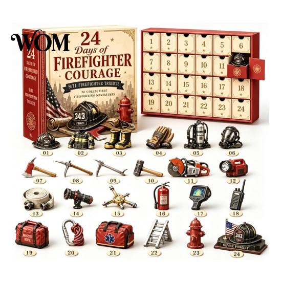 Miniature Theme Scenes 2026 Career Advent Calendar, 24-Day Countdown Box with Mini Occupation Simulation Scene Accessories Figures, Community