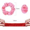 75 PCS Velvet Hair Scrunchies for Women Girls -No Damage Hair Ties Bulk - Soft Ponytail Holders for Gift