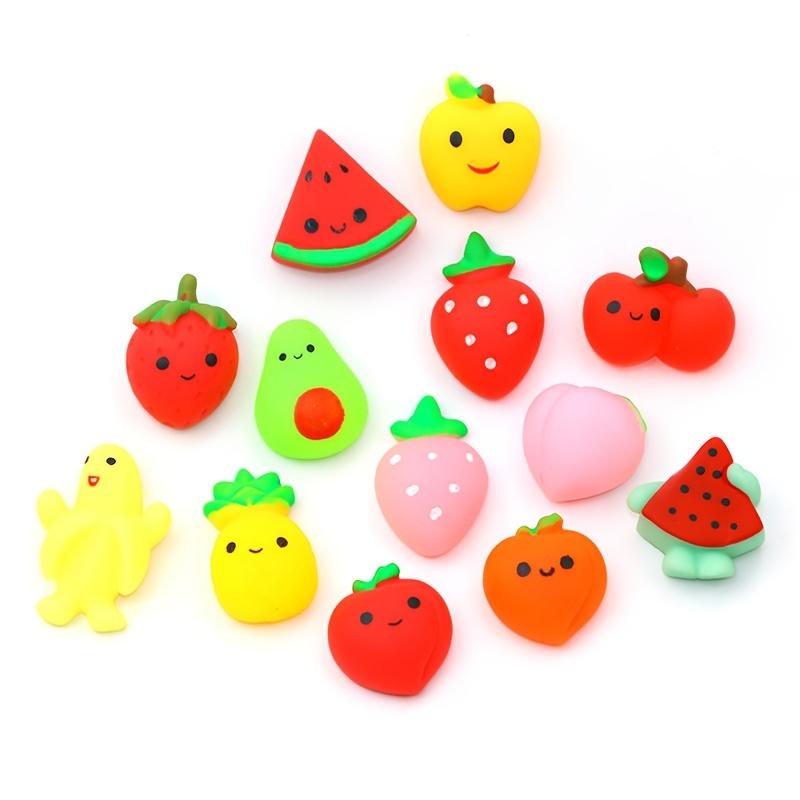 1-24 шт. Набор мягких игрушек Mochi для детей, мини-игрушки Squishies Fruit Squeeze Pack, милый подарок на день рождения для снятия стресса и беспокойства для взрослых и детей