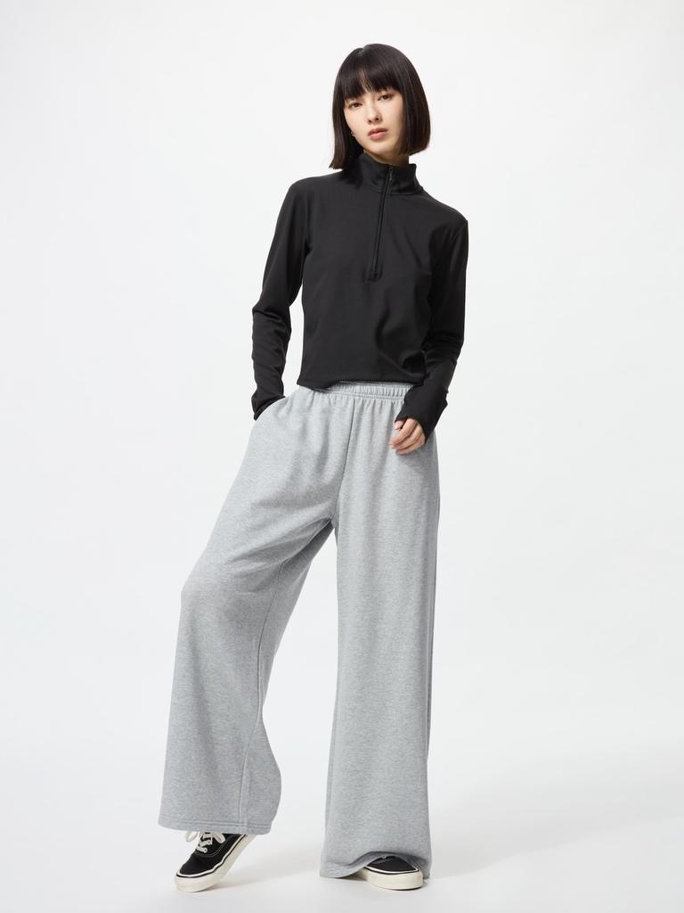 Uniqlo Широкие спортивные брюки Длина штанины 70 73 см