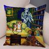 Welsh Corgi Pembroke Soft Plush Cushion Cover for Sofa Children Room Decor Cartoon Animal Pillowcase Oil Painting Pillow Case