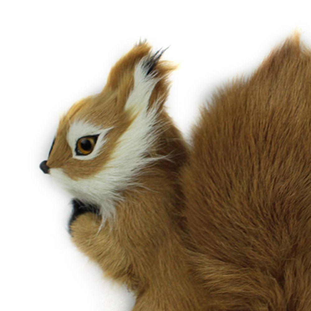 Домашнее украшение Животные Мягкие игрушки Белка Мягкие игрушки Моделирование Белка Мягкая кукла Белка