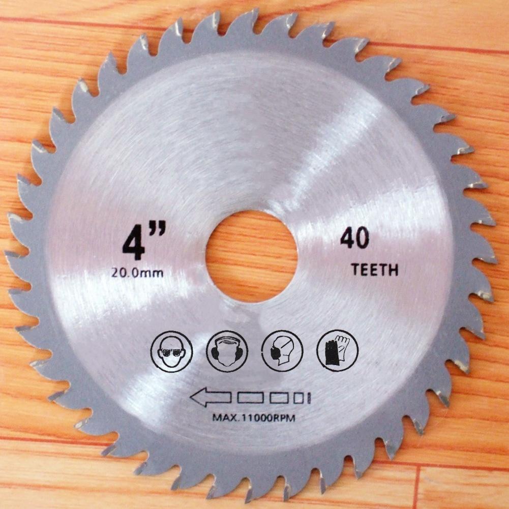 4'' 40T дисковая пила, режущий диск по дереву, 105*20 мм, деревообрабатывающий резак для дерева, пластика, металла, вращающийся инструмент, электроинструмент, аксессуары