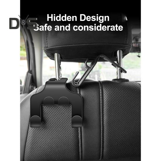 2 шт., крючок для подголовника автомобильного сиденья, держатель для телефона, сверхмощный многофункциональный автокресло, крепление на спинку сиденья, органайзер, вешалка, аксессуары для салона автомобиля