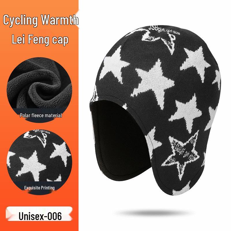 Thermal Fleece-Lined Windproof Hat with Ear Protection - Comfortable for Long Wear, Ideal for Cold Weather