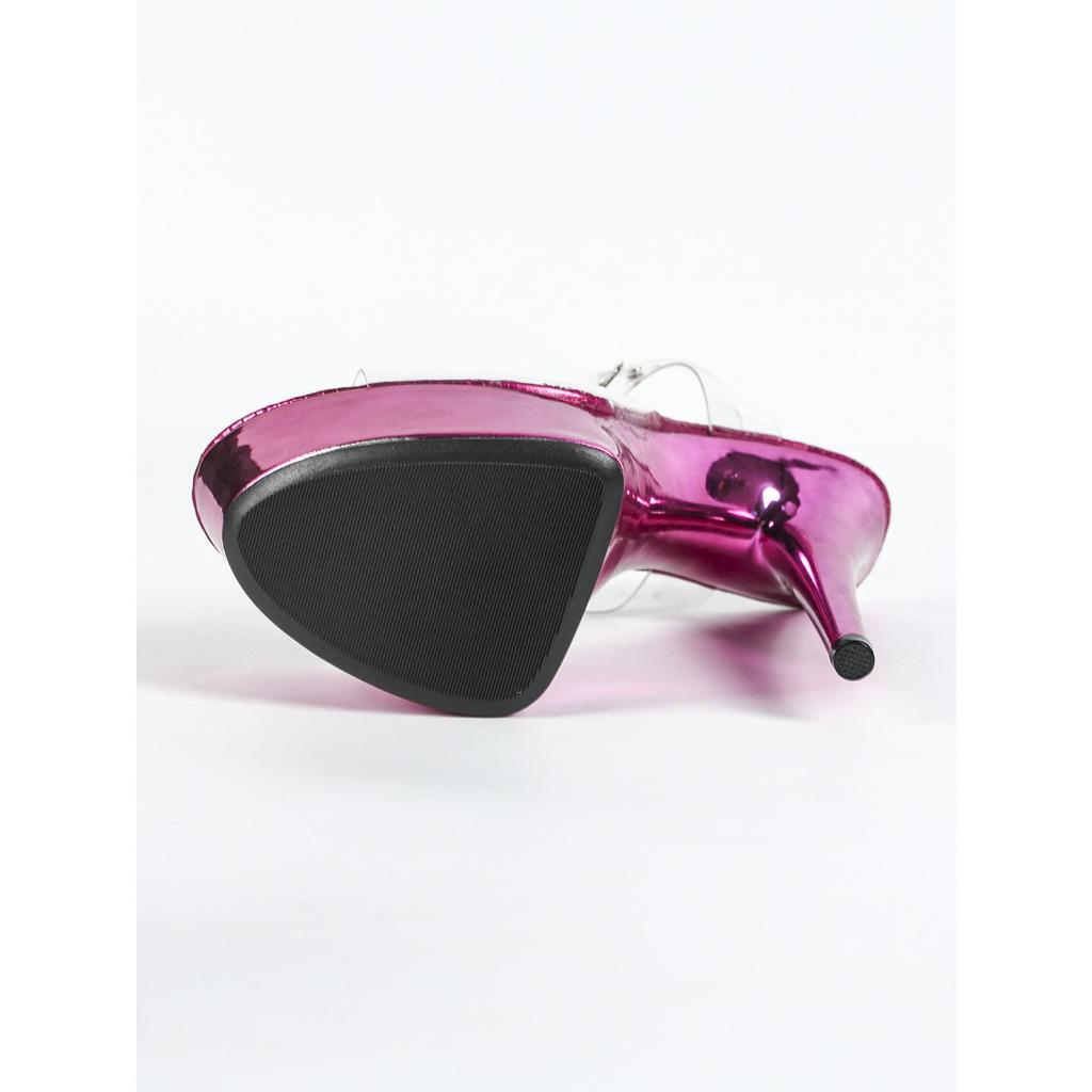 Women's Catwalk Model High Heels Thin Heel Sexy Waterproof Table 15cm High Super High Heel Sandals  LFD-8661-Q38