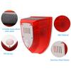 Solar Sound and Light Alarm Motion Sensor 110DB Sound Alert LED Flash Warning Strobe Security Alarm System for House