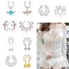 Fashion Round Faux Nipple Fake Piercing Body Jewelry Non-Piercing Fake Nipple Ring Non Piercing